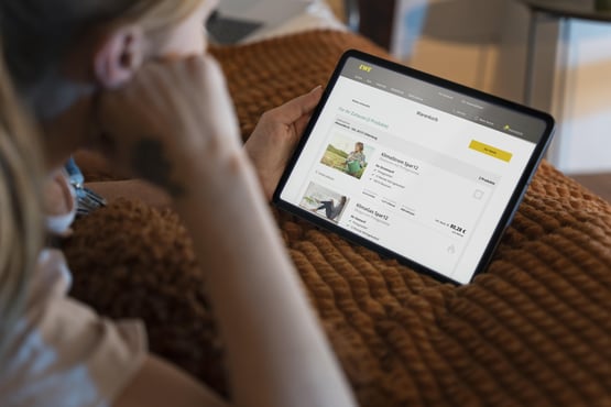 Energy Just A Click Away - The New Online Shop System for EWE